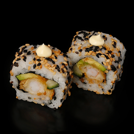 Ebi tempura roll - 8 stuks
